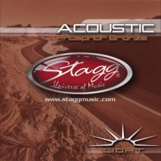Set corzi chitara acustica Stagg AC-1254-PH foto