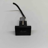 Comutator Pornire VW Amarok 2H 2016 OEM 2H2905217B Buton Start Stop Argintiu Aluminiu