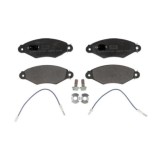 Set placute frana punte fata, Peugeot 306 1993-2003, Renault Clio II, 1998-2012, Kangoo 1997-2008; Thalia 1 1998-; Nissan Kubistar 2003-2008, marca S