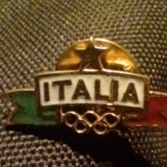 Insigna oficială Comitetul Olimpic Italia