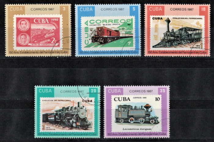 CUBA 1987 - Trenuri