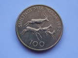 100 shilingi 1994 Tanzania, Africa