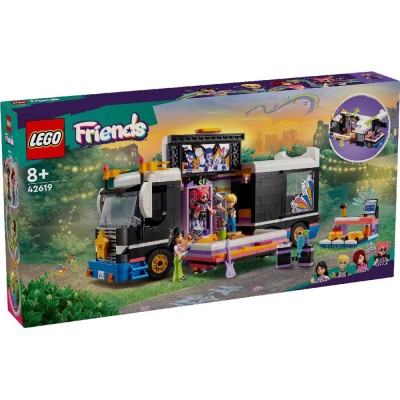 LEGO FRIENDS AUTOCAR DE TURNEU PENTRU STARURI POP 42619 SuperHeroes ToysZone foto