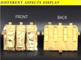 JPC vesta 2.0 Front Triplu portincarcator 5.56 - Multicam [WOSPORT]