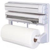 Cumpara ieftin Dispenser de bucatarie pentru hartie, folie aluminiu si folie stretch,Triple