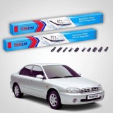 Cumpara ieftin Ștergătoare Kia Shuma II FB Sedan 2001-2004 | Set Față Flat Premium &ndash; TeamCar&reg;