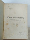 N. Banescu, V. Mihailescu - Ioan Maiorescu. Scriere Comemorativa.