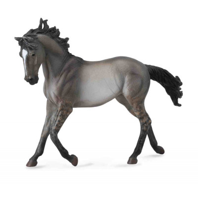 Figurina Mustang Grulla, 16 x 12 cm foto