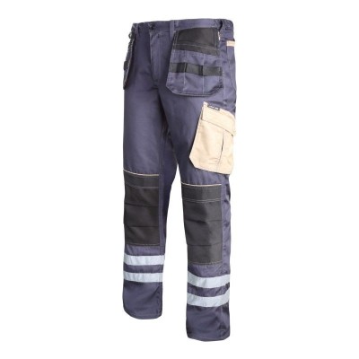 PANTALON LUCRU MEDIU-GROS CU REFLECTORIZANT - 3XL foto
