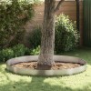 VidaXL &Icirc;mprejmuire pentru gazon Argintiu 450 x 25 cm Oțel inoxidabil 868034