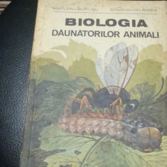 M.Lacatusu / C.Pisica - Biologia daunatorilor animali - 1980