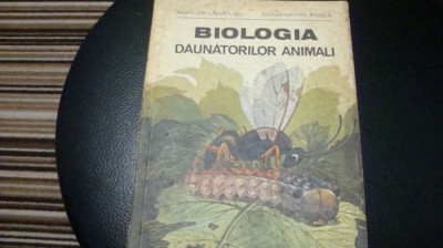 M.Lacatusu / C.Pisica - Biologia daunatorilor animali - 1980 foto