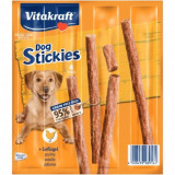 Cumpara ieftin Recompense pentru caini, Vitakraft Dog Stickies Pasare 4 buc, 44 g