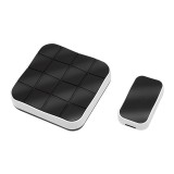 Sonerie wireless BLOW, 10 melodii, rază de acțiune 70 m, alb-negru