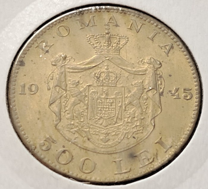 500 Lei 1945, Regele Mihai