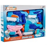 Set 4x pistol cu apa pentru copii, flippy, 6ani+, multicolor, 2x 550 ml + 2x 300 ml