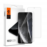 Cumpara ieftin Folie pentru Samsung Galaxy S21 Ultra 5G (set 2) Spigen Neo Flex Clear