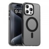 Husa MagSafe pentru Apple iPhone 15 Pro, Techsuit, CandyCase, Neagra