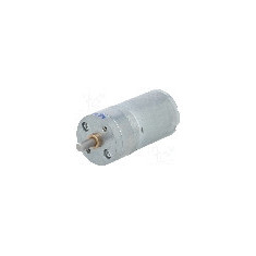 Motor DC, 12V DC, 5.6A, 2250rot./min, POLOLU, 4.4:1 25DX48L MM HP 12V