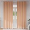 vidaXL Perdele cu perdele 2 pcs Maro deschis 225x140cm Poliester 4107370