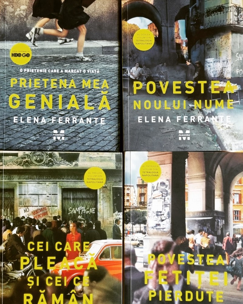 Elena Ferrante tetralogia napolitana prietena mea geniala | Okazii.ro