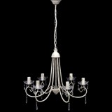 Cumpara ieftin Candelabru elegant cu 6 brațe, Alb