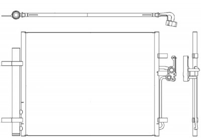 MTR 12133761 Condensator, climatizare foto