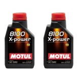 Ulei Motor Motul 8100 X-POWER 10W60 Sintetic 2L Turisme Performante Motoare Sport Tuning
