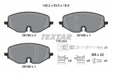 TEXTAR 2616901 set placute frana,frana disc
