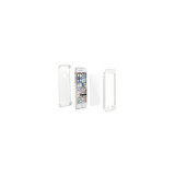 Husa Plastic 360 + Temp Glass Sams G920 Galaxy S6 Alb