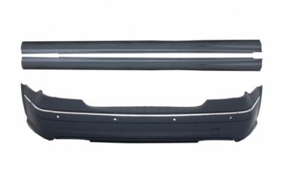 Pacher Bara Spate si Praguri Laterale MERCEDES E-Class W211 (2003-2009) cu PDC Performance AutoTuning foto