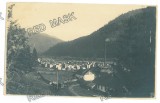 2496 - VALEA UZULUI (Sanmartin) Harghita, Panorama, Forestry Industry, Romania - old postcard, real Photo - used - 1929