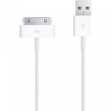 Cablu de date, USB, MA591G/C pentru Iphone 2G / 3G / 3GS / 4G / 4S/Ipad 1/Ipad 2 , 1m, Alb, Oem