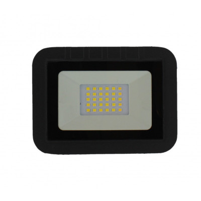 Proiector LED Well, 20 W, 1600 lm, IP65, 4000 K, Negru foto