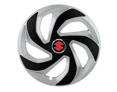 Set 4 capace roti Lama dual crom R14 pentru gama auto Suzuki foto