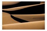 Tablou Canvas, "Umbrele nisipului &icirc;n lumina apusului", Onduleuri, Nisip, Umbre, Texturi, Dune, Linii, Lumini, Peisaj, Armonie, 39 x 26 cm, CMCLASS