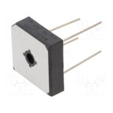 Punte redresoare monofazată DC COMPONENTS Urmax 600V 15A 300A THT