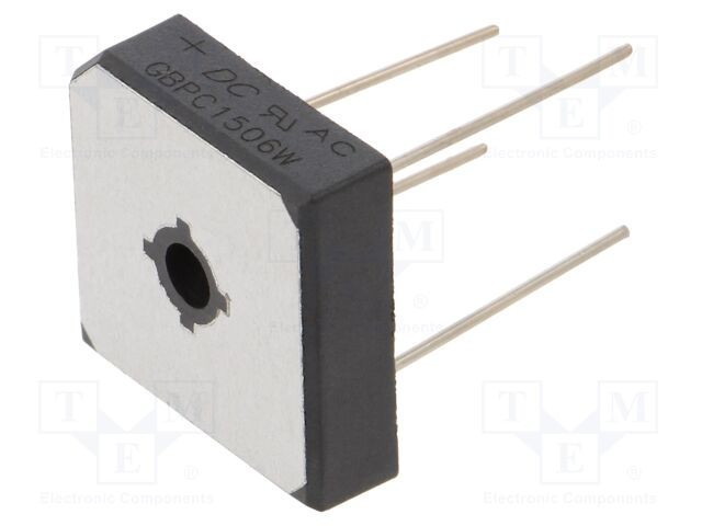 Punte redresoare monofazată DC COMPONENTS Urmax 600V 15A 300A THT