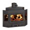 Focar de semineu, Prity A, 4,3 kg/h, 1110 x 650 x 730