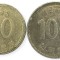 Coreea de Sud , lot 8 - 50 + 100 Won 1994