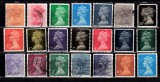 A12 S4 10 - Timbre foarte vechi - Anglia - Marea Britanie - Regina 4