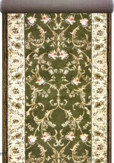 Traversa Covor Lotos 523 Latime 80 cm - 80x400, Verde foto