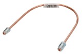 Conducta frana cupru cu niplu WP-457 diametru 4,75 mm, filet exterior, Grosime perete 0,9 mm, filet M10x1/M12x1, lungime 400 mm
