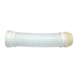 Cumpara ieftin Racord WC Flexibil Siliconat 45cm Alb Cot Scurgere