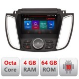 Navigatie Ford Kuga 2015-2020 SYNC2 si SYNC3 Octa Core cu Android Radio Bluetooth Internet GPS WIFI DSP 4+64GB 4G Kit- CarStore Technology
