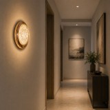 Aplica LED decorativa CELESTIA &Oslash;20, 3 temperaturi, finisaj auriu