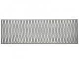 Grila/plasa tuning bara din plastic, 120X40 cm, gri antracit, stil fagure