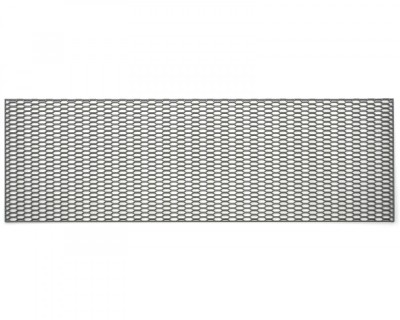 Grila/plasa tuning bara din plastic, 120X40 cm, gri antracit, stil fagure foto
