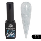 Cumpara ieftin Baza cauciucata pentru unghii cu folie, Opal, Global Fashion, 8ml, 11