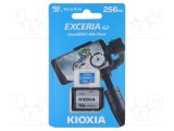 KIOXIA Card de memorie microSDHC 256GB R: 100MB/s Class 10 UHS U1